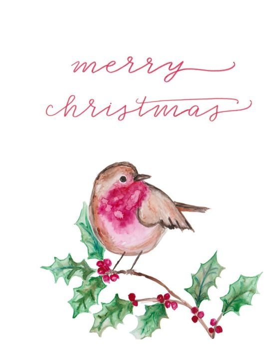 Christmas Greeting Cards - #Perch#