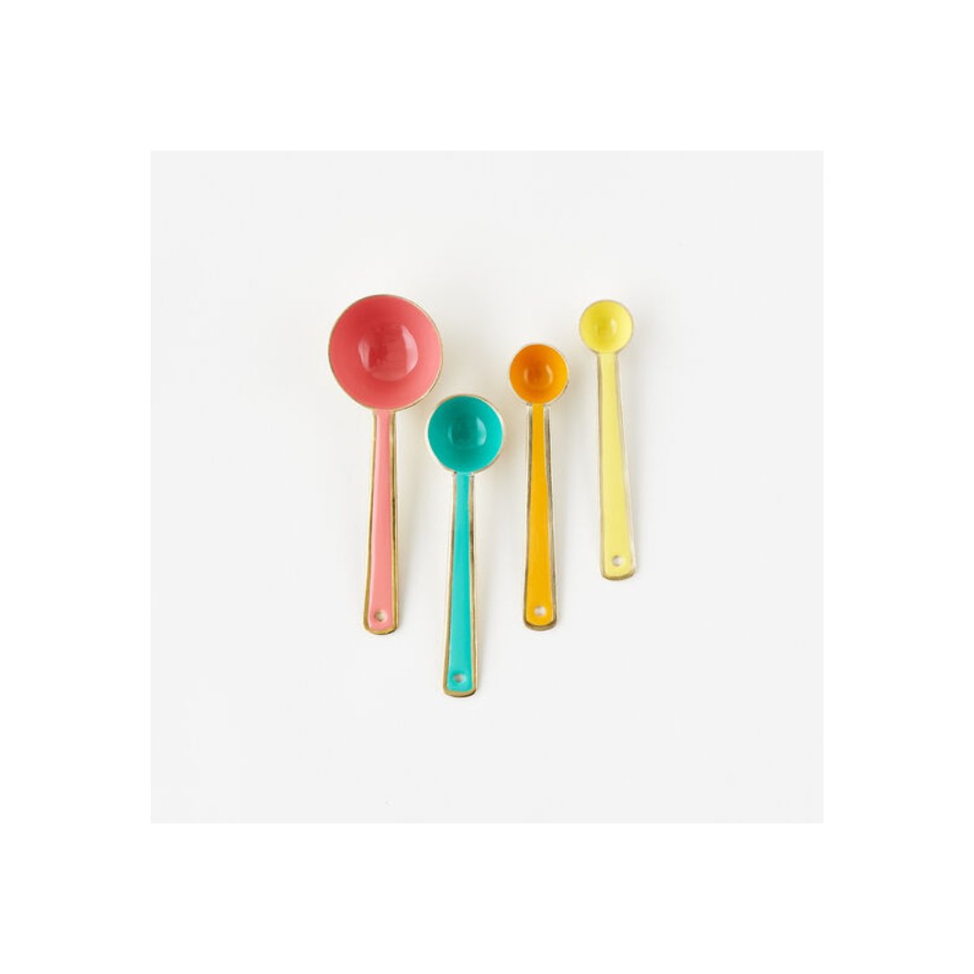 Colorful Measuring Spoons - Set Of 4 - #Perch#