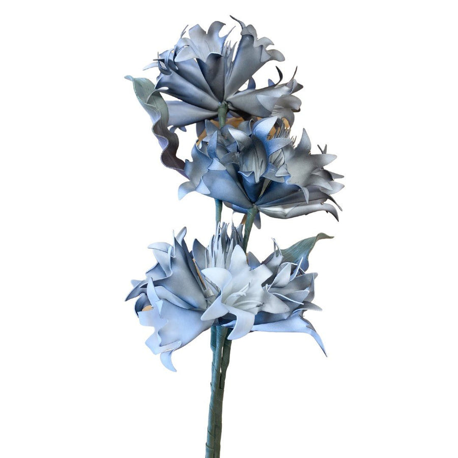 Dusty Blue Flower - #Perch#