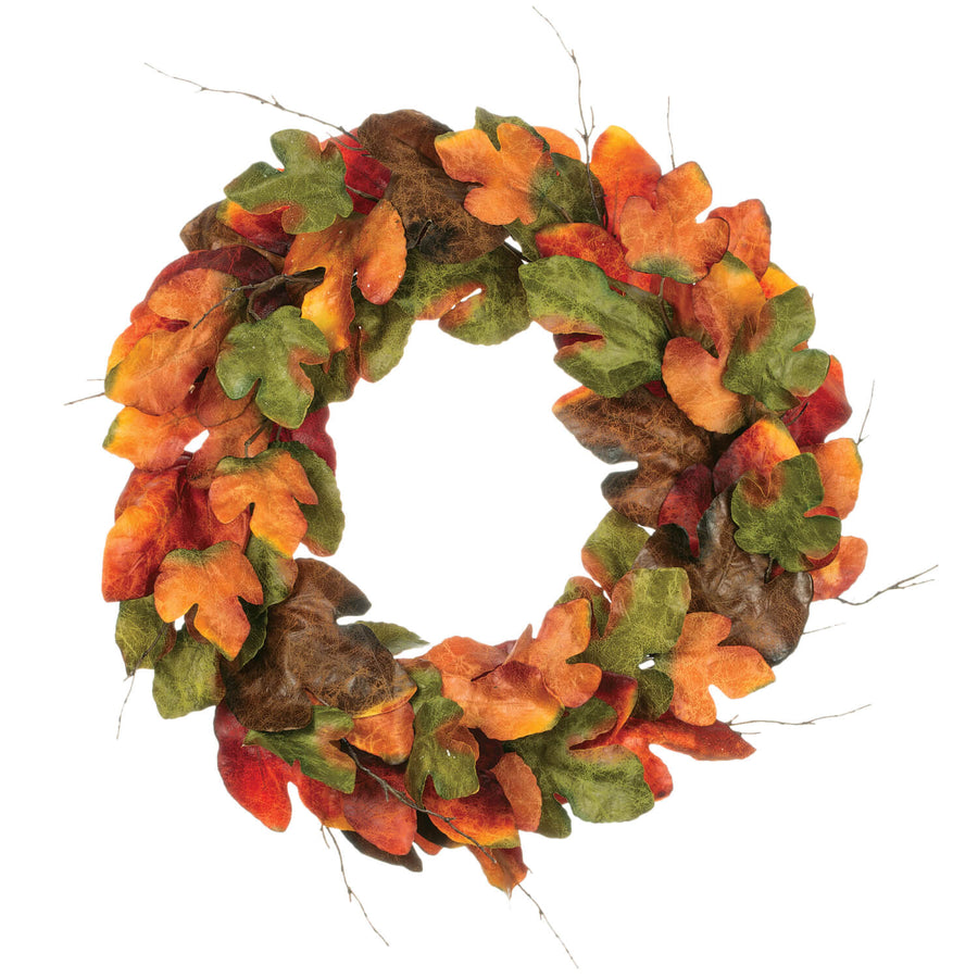 Fall Leaves Wreath - #Perch#