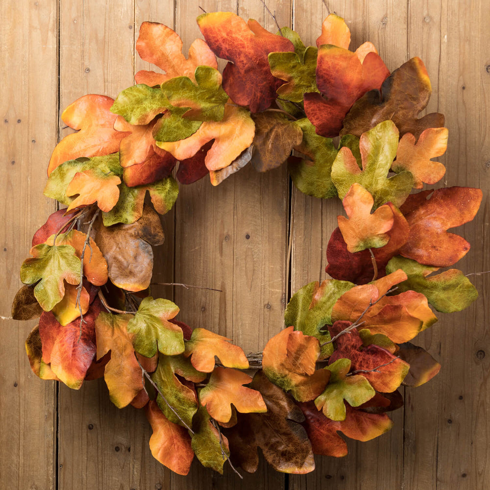 Fall Leaves Wreath - #Perch#