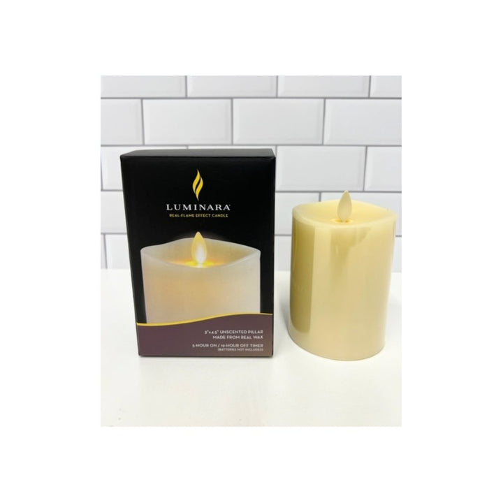 Flameless Pillar Candles - #Perch#