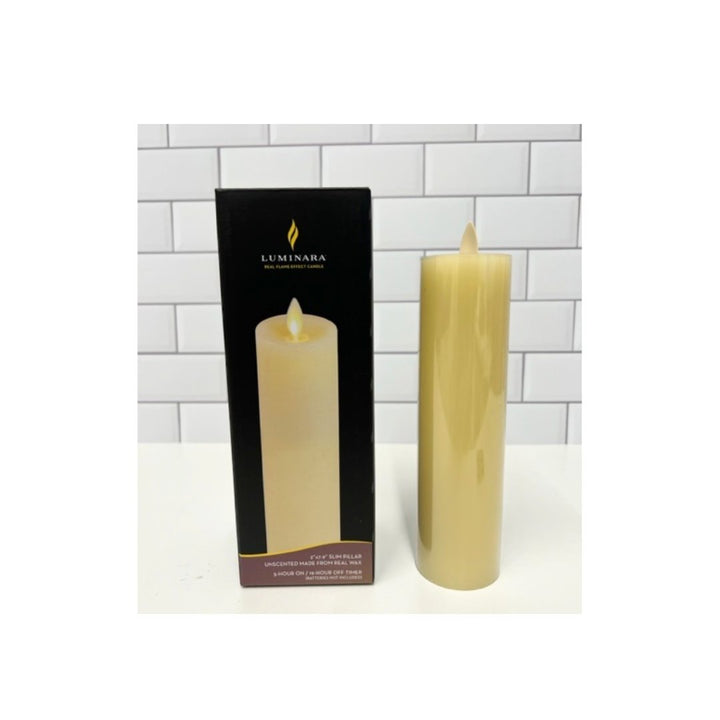 Flameless Pillar Candles - #Perch#