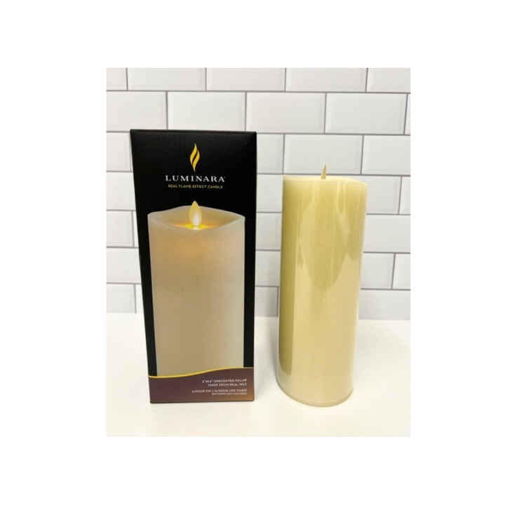 Flameless Pillar Candles - #Perch#