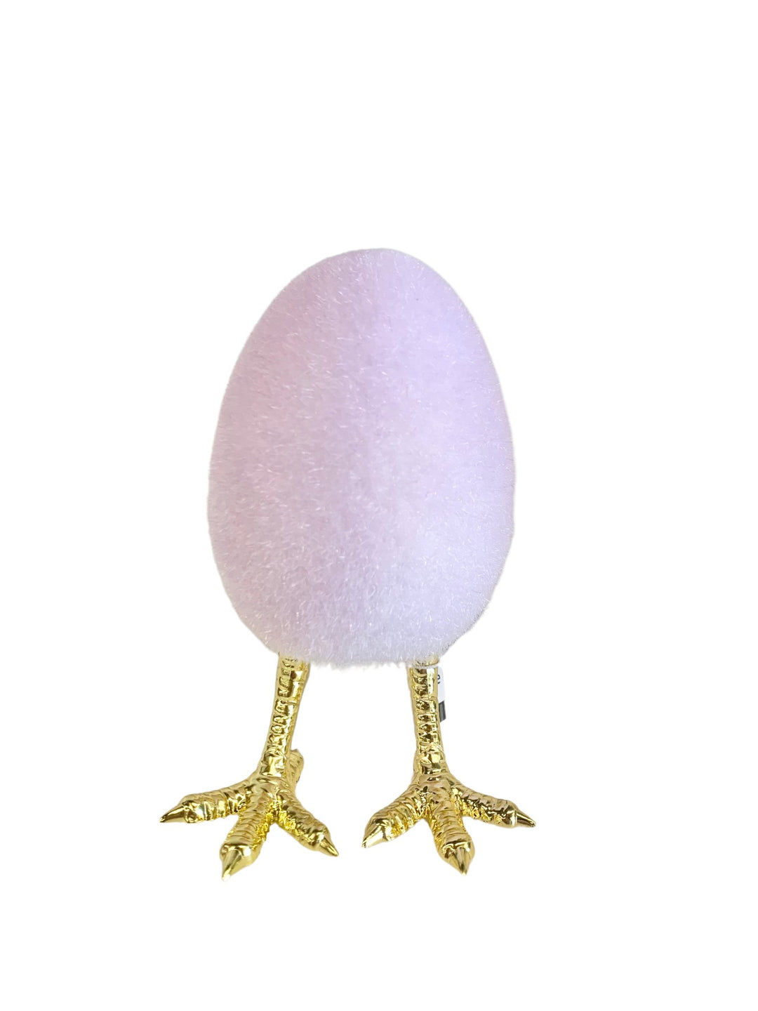 Flocked Egg With Feet - #Perch#