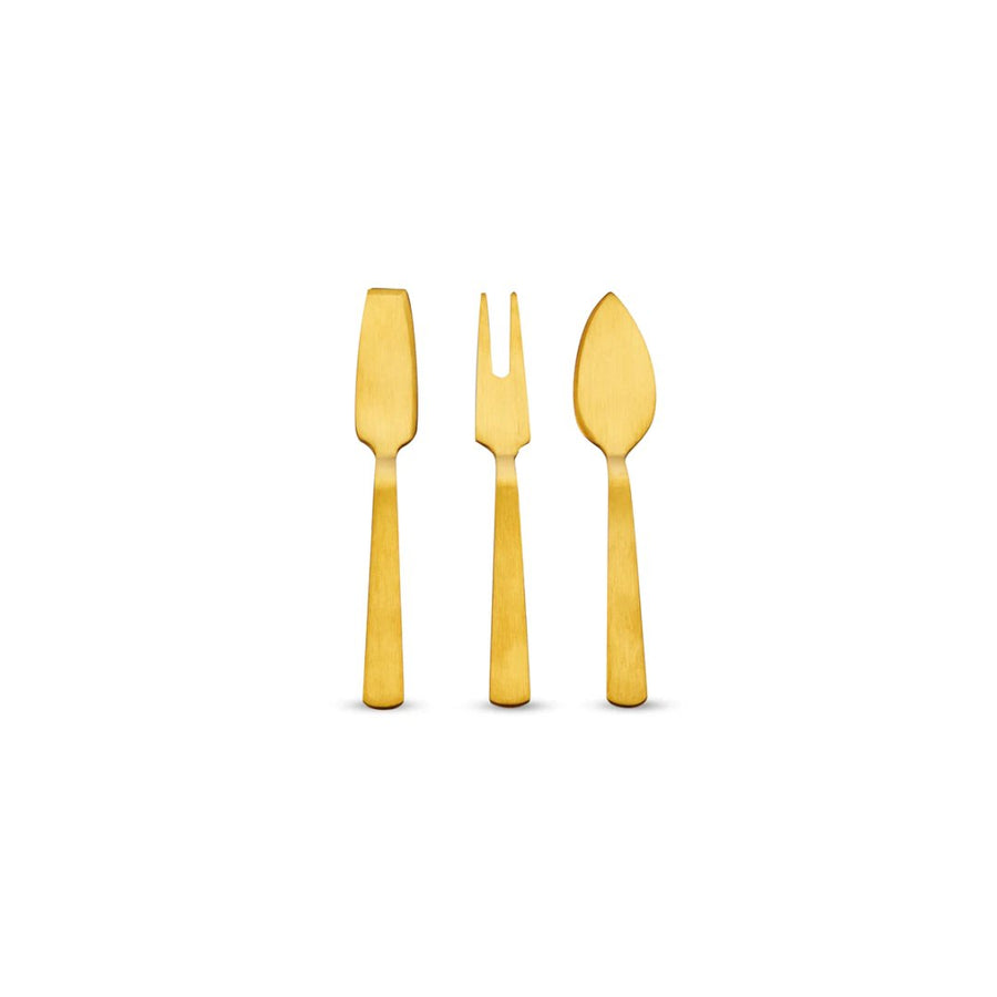 Gold Cheese Knife Set - #Perch#