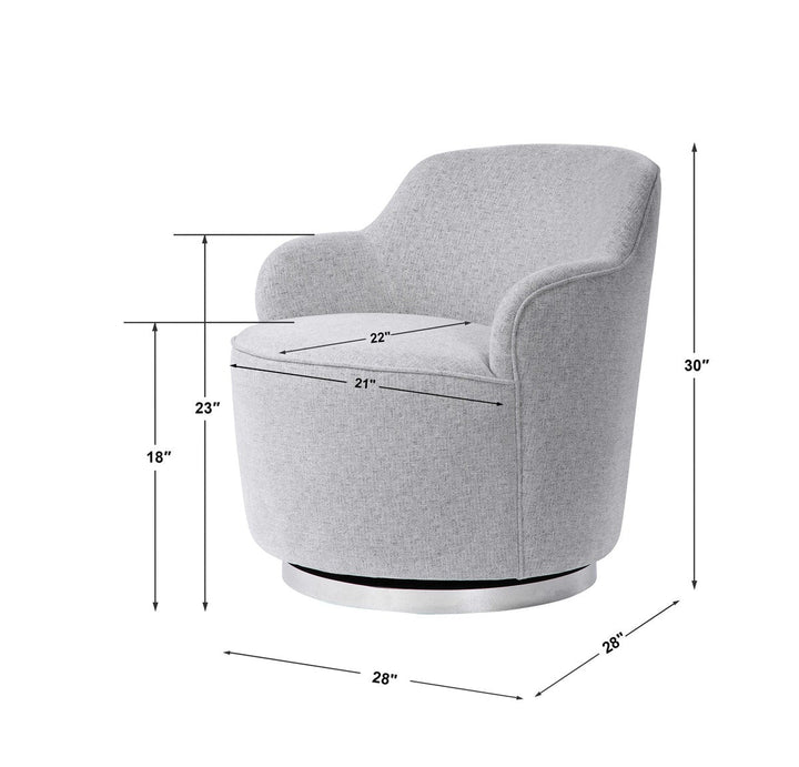 Hobart Swivel Chair - #Perch#