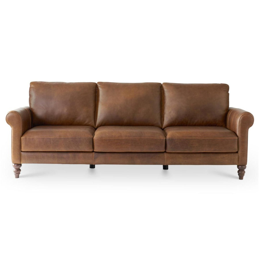 Italian Leather Sofa - #Perch#