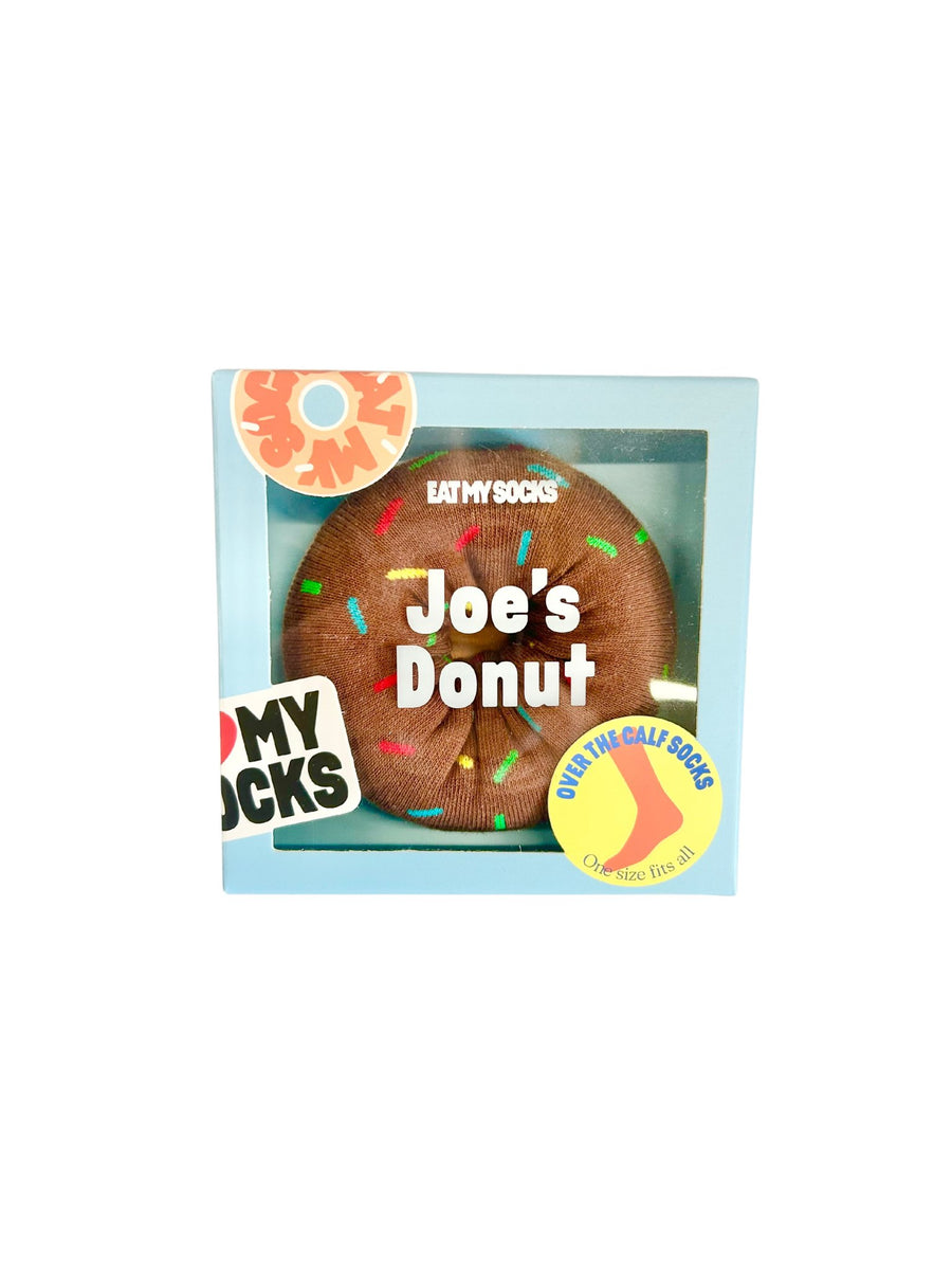 Joe's Chocolate Donut Socks - #Perch#