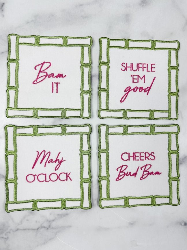 Mahjong Cocktail Napkins - #Perch#