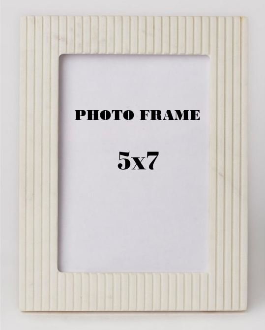 Marble Pinstripe Photo Frame - #Perch#