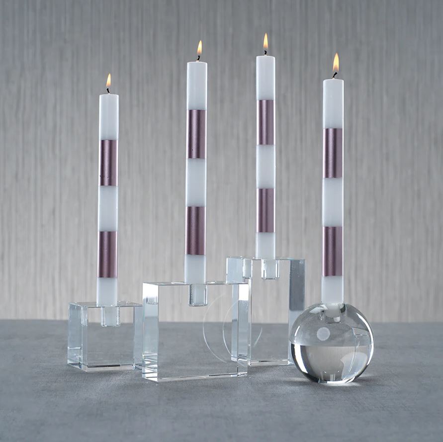 Modern & Festive Pink Formal Candles - #Perch#