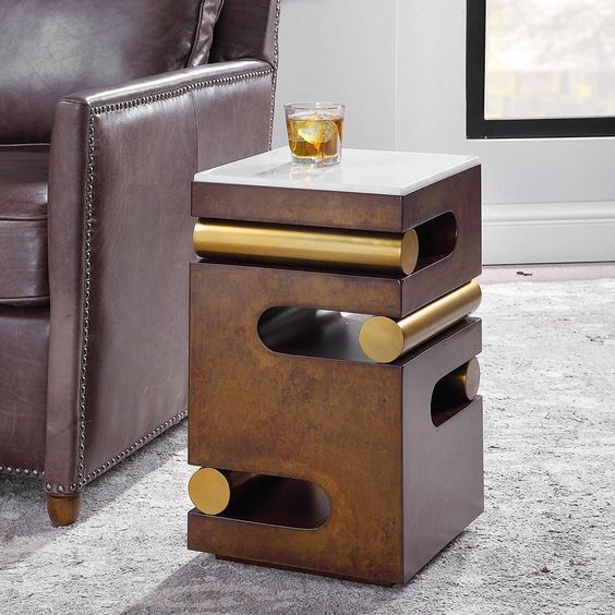 On A Roll Accent Table - #Perch#