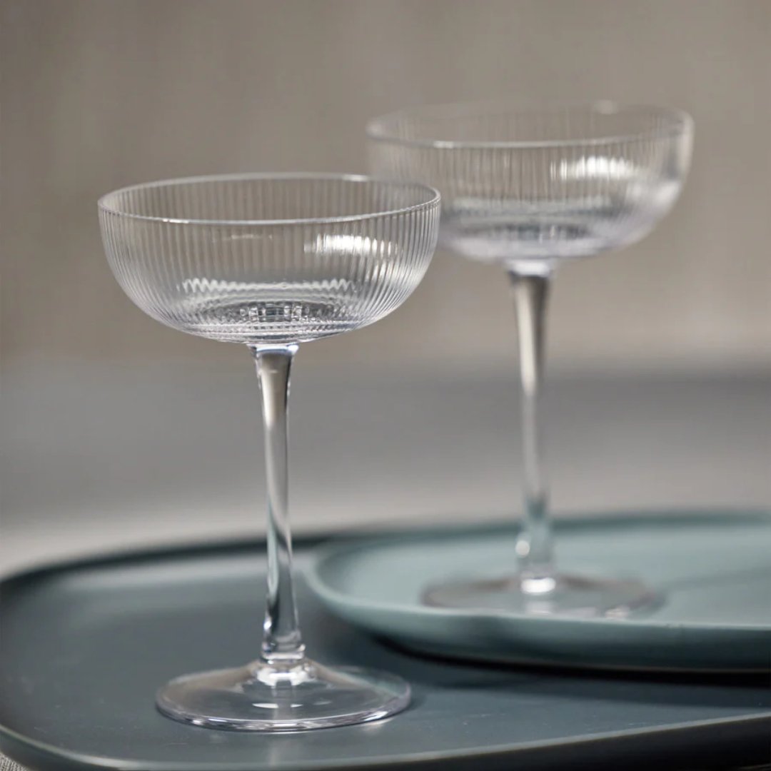 Optic Design Martini Glasses - #Perch#