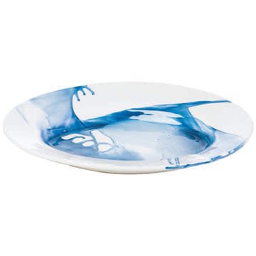 Platter Splash Blue & White - #Perch#