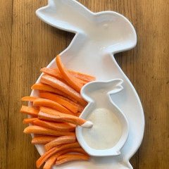 Rabbit Chip & Dip Plate - #Perch#