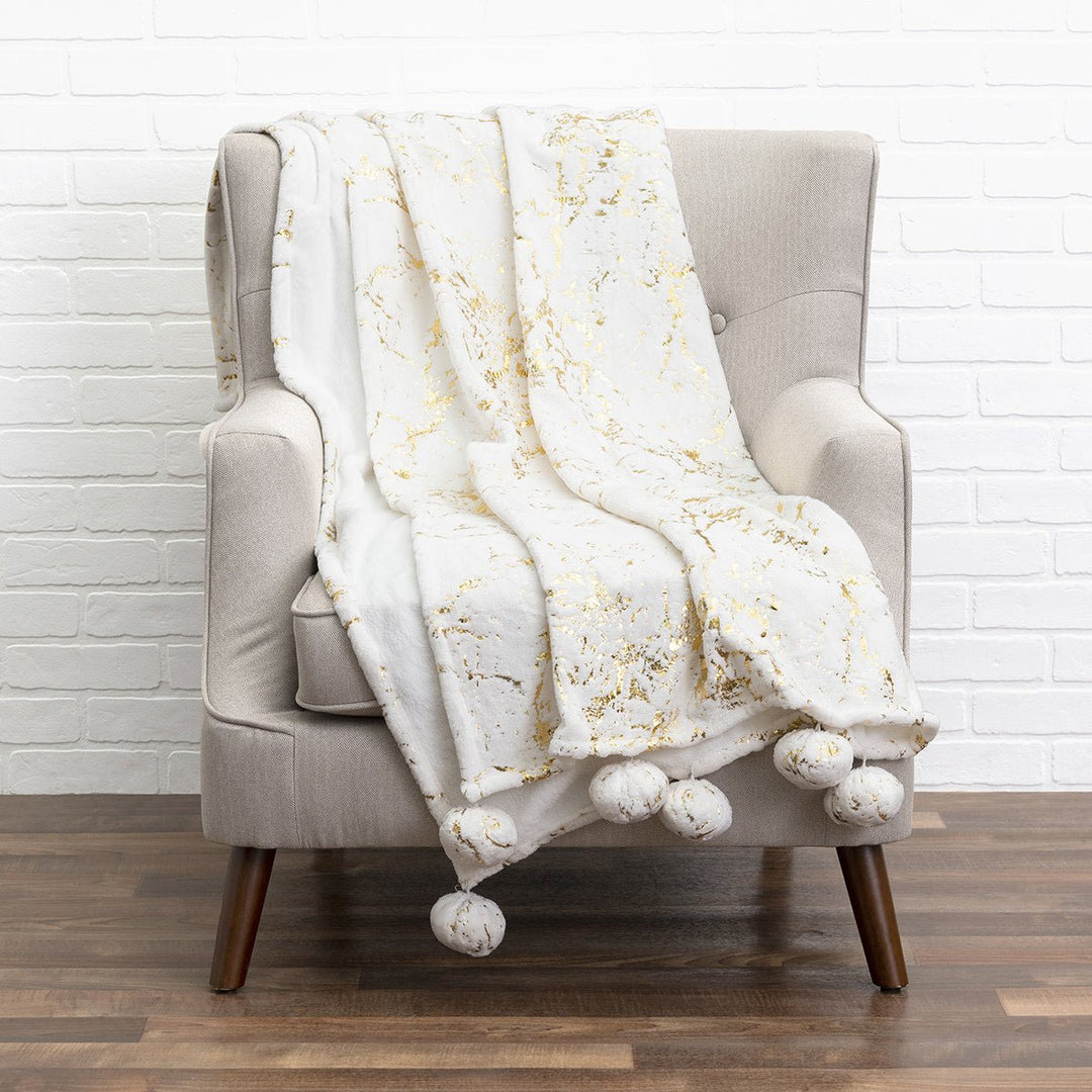 Rami Faux Fur Throw - #Perch#