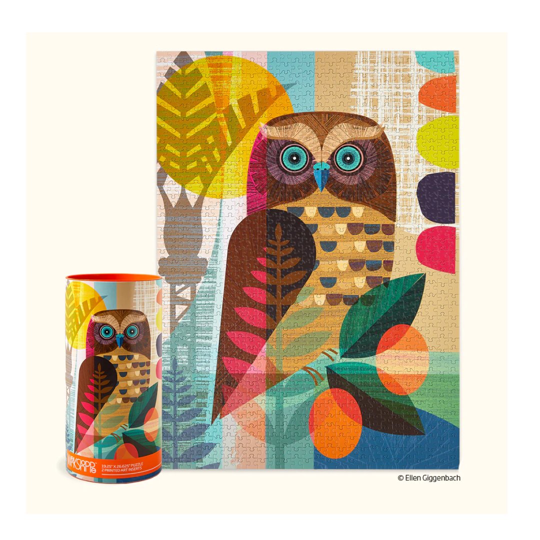 Ruru Owl - 1000 Piece - #Perch#