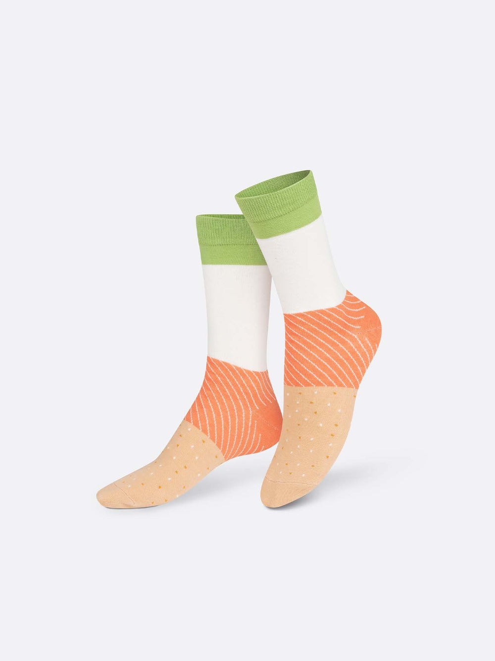 Salmon Bagel Socks - #Perch#