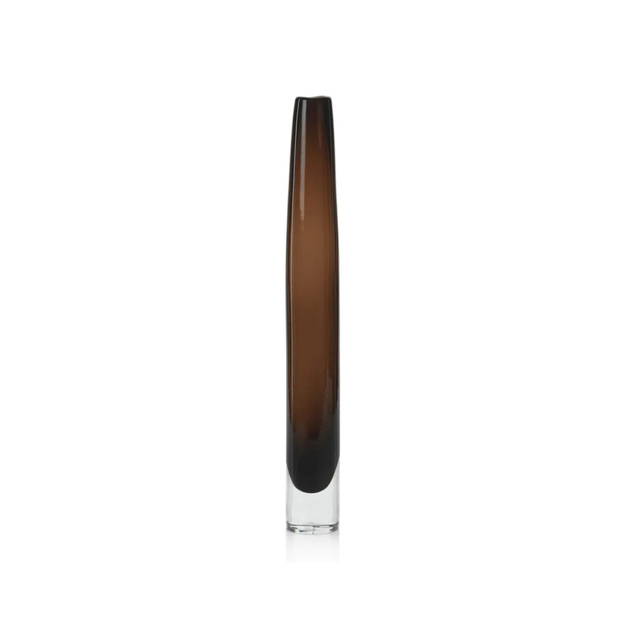 Tate Vase - 20.5" - Dark Amber - #Perch#