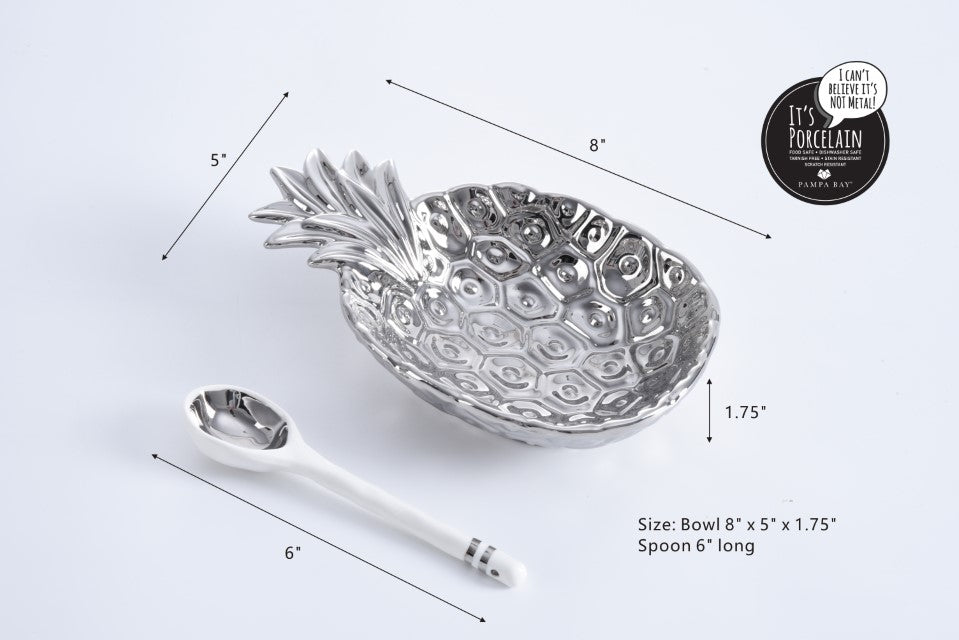 The Silver Pineapple Set - #Perch#
